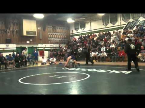 Brian Sergi (CPHS) vs Jon Jay Chaves (De La salle) 138lb Finals match Mission San Jose 022012.m4v