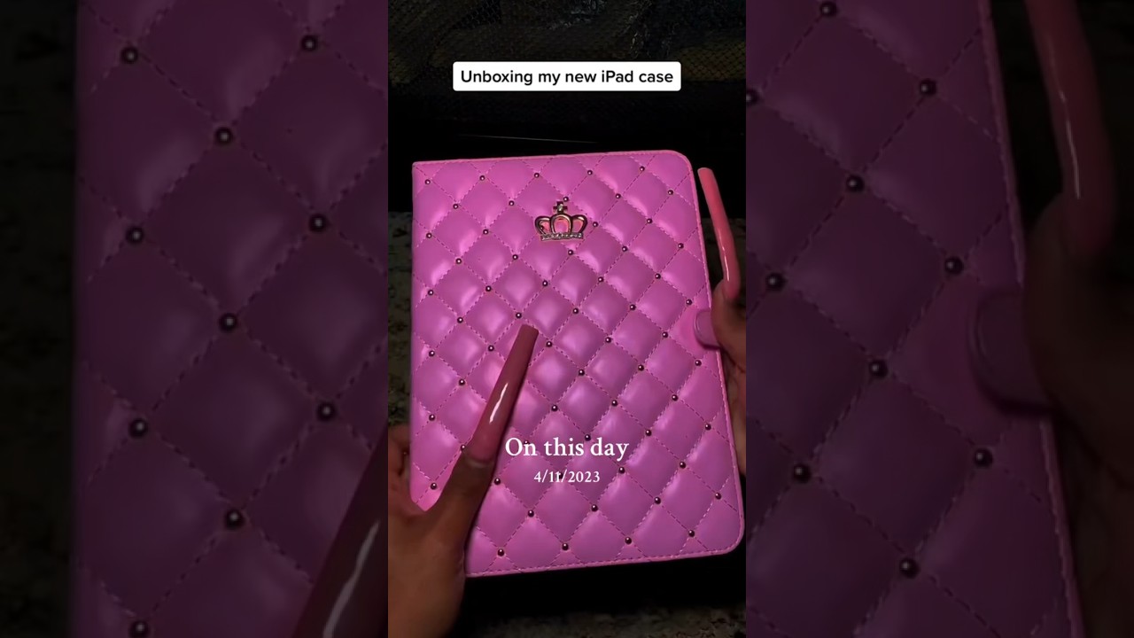 #ipad #ipadcase #pink #apple #asmrvideo #ipadcase #unboxing #asmrunboxing