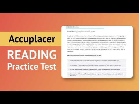 Accuplacer Reading Comprehension | Practice Test with Detailed Explanations