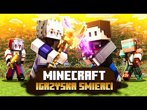 100 GRACZY SYMULUJE IGRZYSKA ŚMIERCI z KLASAMI POSTACI w MINECRAFT