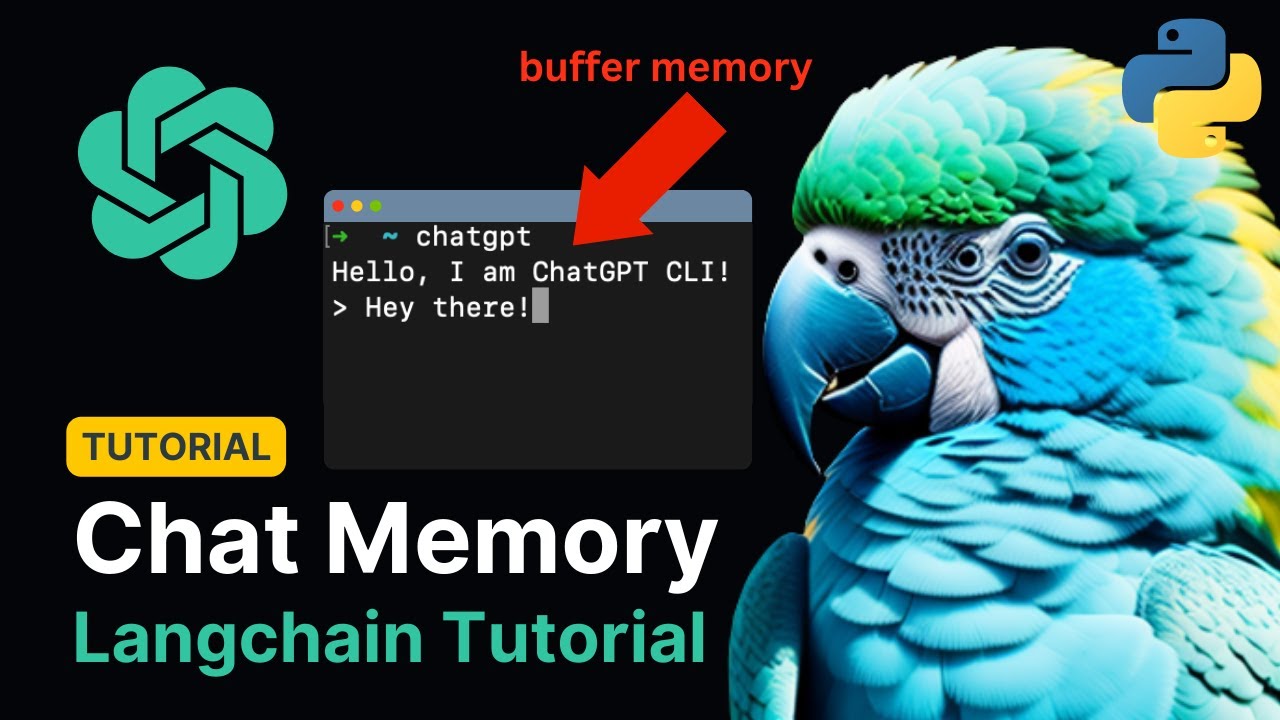LangChain Memory Tutorial | Building a ChatGPT Clone in Python