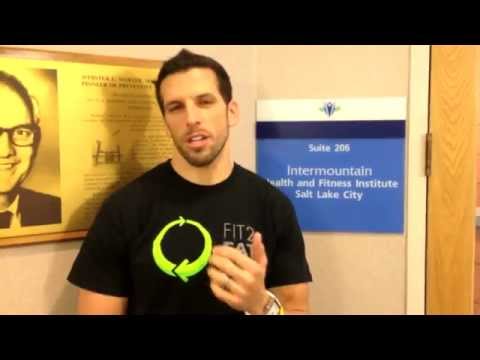 Body composition test during the Fit2Fat2Fit weight-loss programme video featuring the Bod Pod