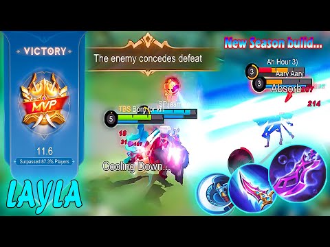 How Make Enemy Surrender - Layla New Season Build Enemy Surrender ~ MLBB