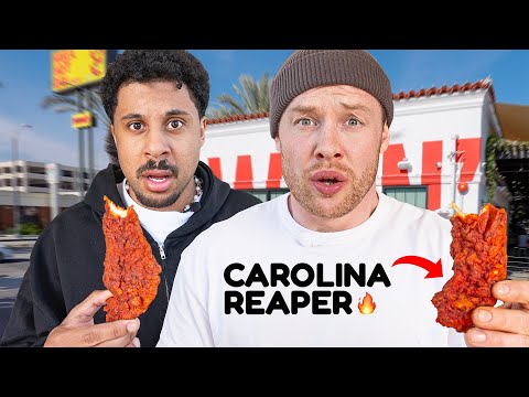 Das schärfste Fried Chicken in Los Angeles *Carolina Reaper🌶️*