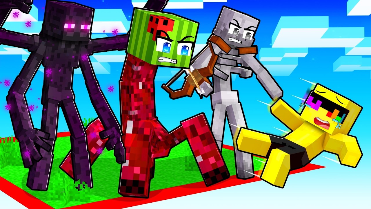 Trapped on a MOBS ONLY One Chunk