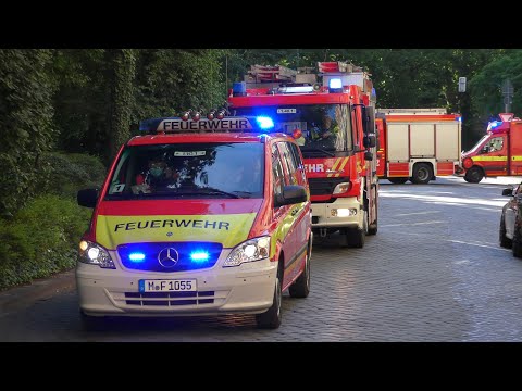 [Feuerwehr München] Löschzug Feuerwache 1 | Einsatzfahrt