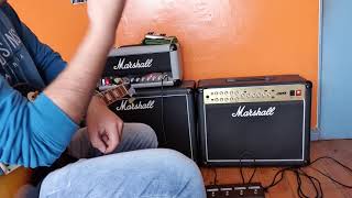 Video thumbnail for Marshall JVM 215C VS Marshall Silver Jubilee 2525H by Zero Slash