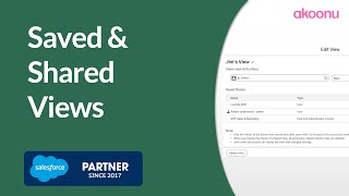 Save and Share Views