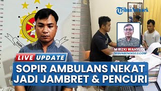 Honorer Sopir Ambulans di Rejang Lebong Nekat Jadi Jambret, Ngaku Terpaksa Gegara Gajinya Tak Cukup