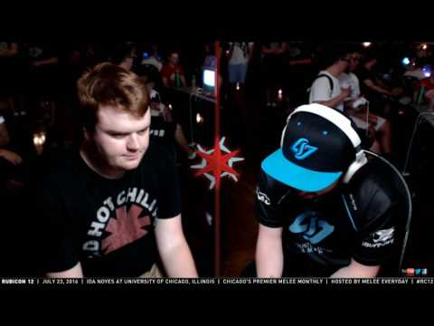 Rubicon 12 - CLG.SFAT (Fox) vs. OP | Lanceinthepants (Falco) - SSBM - Top 32, Winners Quarters