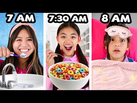 Ellie's Late for School Morning Routine Lessons for Kids