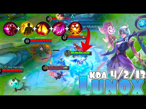 Lunox Insane Fast Hand Skill Combo MVP Highlights
