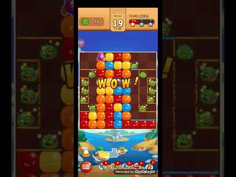 Angry Birds Blast!-Hard Level 86 3 STARS NO BOOSTERS #angrybirdsblast #hardlevel