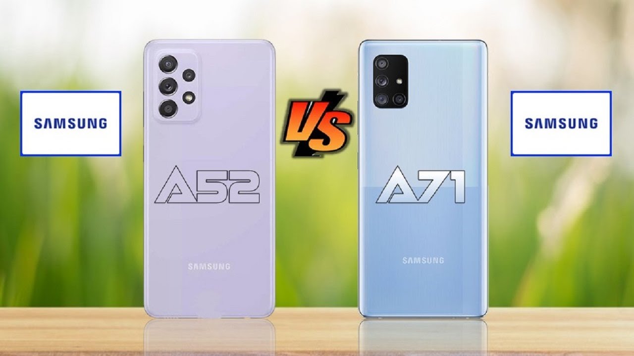 Samsung Galaxy A52 5G vs Samsung Galaxy A71 || Full Comparison & Price