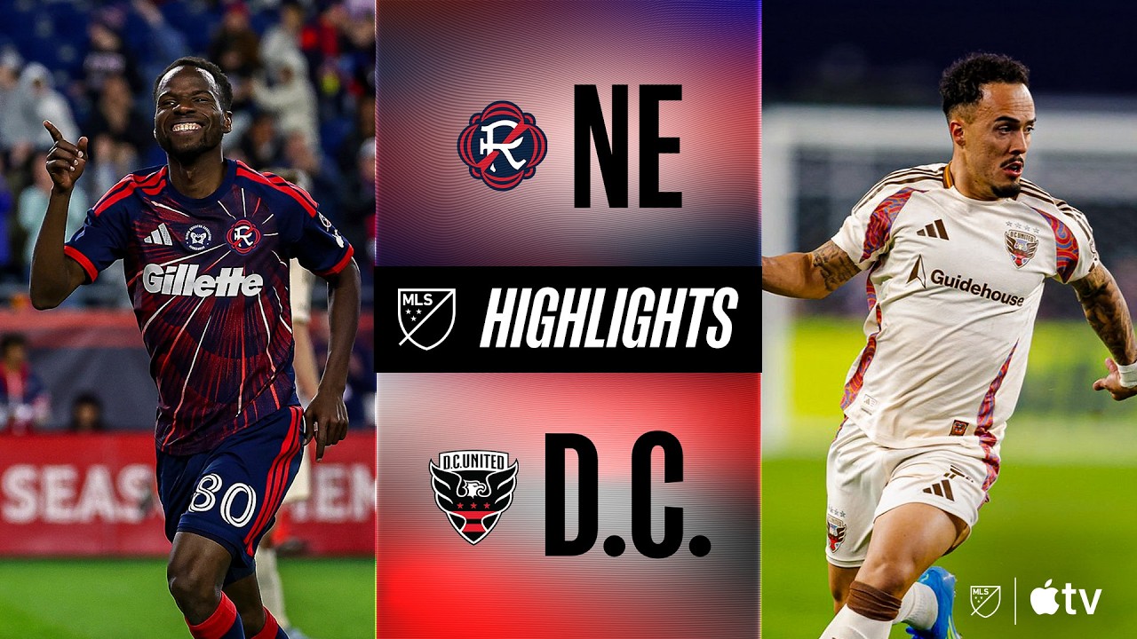 New England Revolution vs DC United Highlights