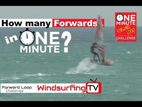 One Minute Forward Loop Challenge - Tonky Frans - Windsurfing.TV