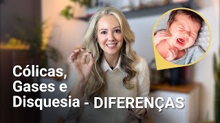 Cólicas, Gases e Disquesia - diferenças e tratamentos.