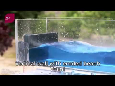 Understanding flood risks for different combinations of coastal defenses