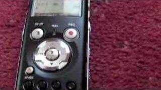 Video thumbnail for Olympus LS10 portable audio recorder by groovindj