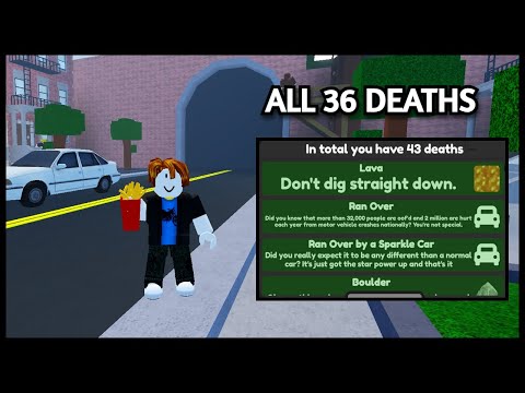 FIND THE DEATHS Roblox Walkthrough (All 36 Deaths)