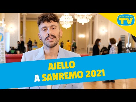 Aiello a Sanremo 2021 con "Ora": «Quando ho saputo che sarei stato qui ho pianto un po’»