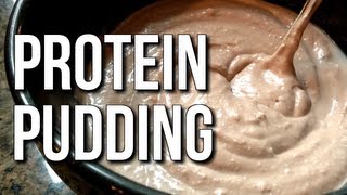 BODYBUILDING NIGHTTIME SNACK:  COTTAGE CHEESE PROTEIN PUDDING