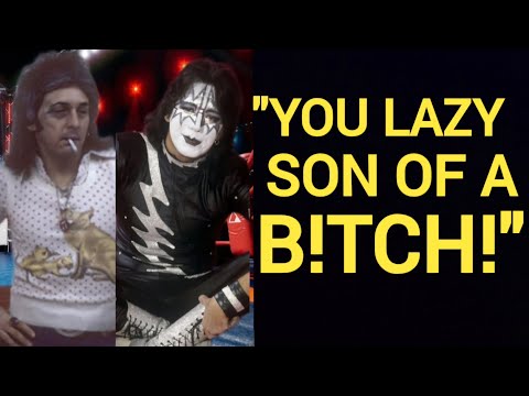 ACE FREHLEY'S  FIST FIGHT WITH PETER CRISS!