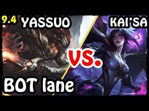 YASSUO Yasuo ADC - Yasuo vs Kai'Sa Stream 9.4 Gameplay Season 9