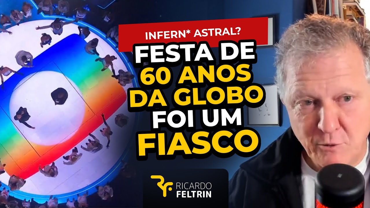 Globo passa por uma das piores fases das sua história justo quando comemora 60 anos no ar