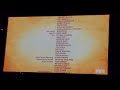 The Star End Credits FXM 2020