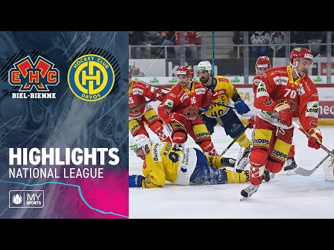 Biel vs. Davos 2:3 n.V. – Highlights National League