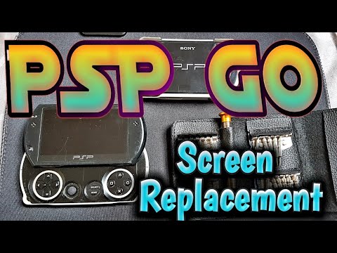PSP Go How To Replace Screen / Battery