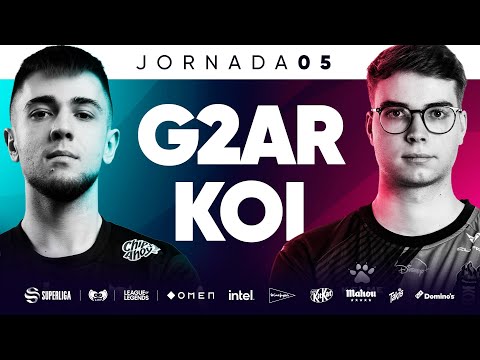 G2 Arctic VS Finetwork KOI - JORNADA 5 - SUPERLIGA - PRIMAVERA 2022 - LEAGUE OF LEGENDS