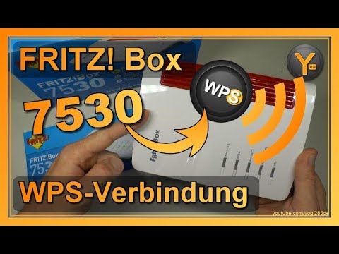 AVM FRITZ! Box 7530: Registering Wi-Fi devices via WPS (quick connection without a Wi-Fi key)