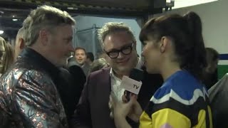 Steven Page &amp; Kevin Hearn of Barenaked Ladies Backstage at The 2018 JUNO Awards