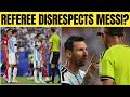 FIFA World Cup 2026 Lionel Messi Confronts Referee Social Media Alleges Control Manipulation