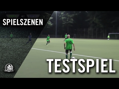 BSC Rehberge II – SV Empor Berlin III (Testspiel) – Spielszenen | SPREEKICK.TV