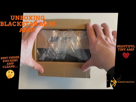 Blackstar Fly 3 Mini Amp Unboxing - Tiny But Great!