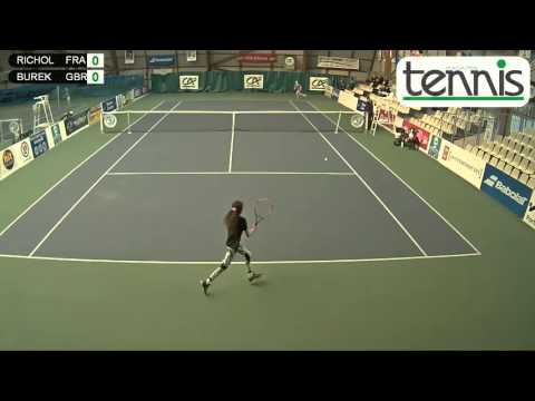 RICHOL (FRA) vs BUREK (GBR) - Open Super 12 Auray Tennis