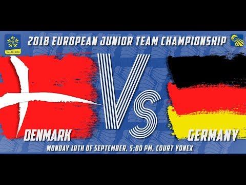 Denmark (Line Christophersen) vs Germany (Miranda Wilson) - SF - European Jnr. Team C’ships 2018