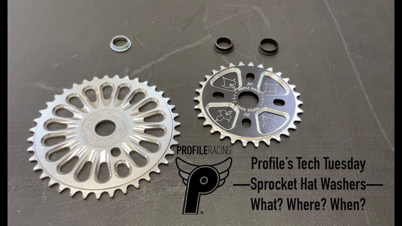 Profile's Tech Tuesday -- Sprocket Hat Washers -- What? Where? When?