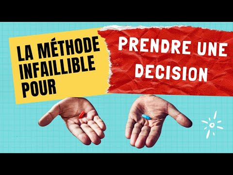 La méthode infaillible pour prendre une décision| l'hypnose qui fait du bien
