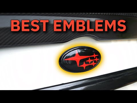 The BEST Front & Rear Emblems For Your 2015+ Subaru WRX or STI!