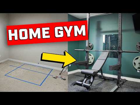 Building a Small Home Gym (Full Build + Cost Breakdown)