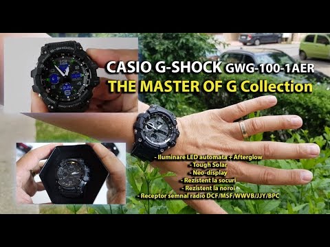 Ceas Casio G-Shock GWG-100-1AER MUDMASTER Solar MultiBand 6