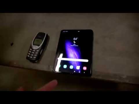 Drop test iPhone 11pro VS Samsung galaxy fold VS Nokia 3310 |2020