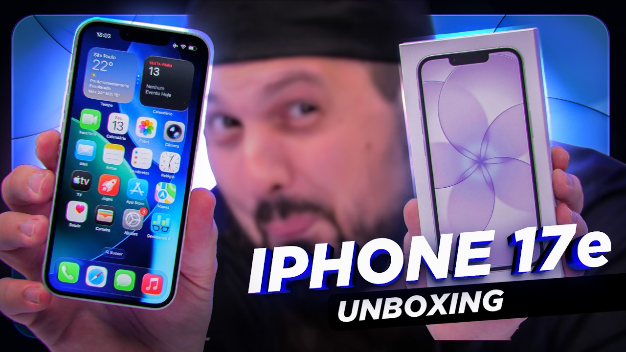 Miniatura da avaliação em vídeo de Smartphone Apple iPhone 17e 256 GB Branco