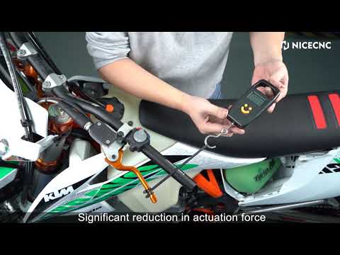 NICECNC | Black Clutch Lever Actuation Force Test