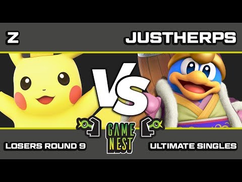 Game Nest Smash It Up: Z (Pikachu) vs Justherps (King Dedede) - Losers Round 9