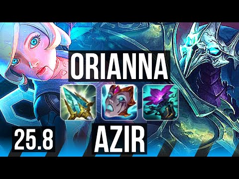 ORIANNA vs AZIR (MID) | 6/1/14 | KR Master | 25.8